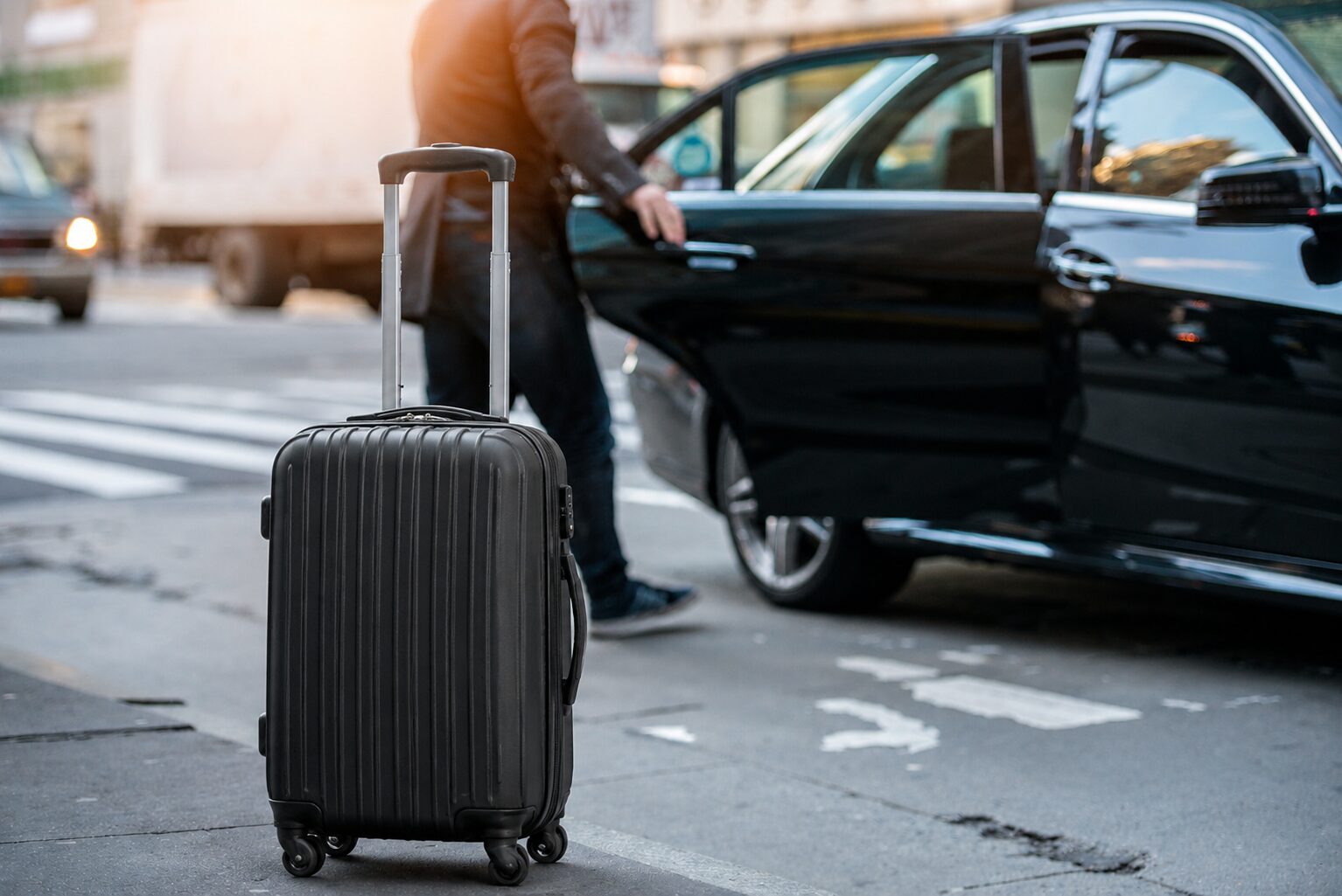 Plenty of room for luggage and of leg-room with Airports Sunshine Travel